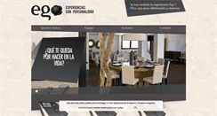 Desktop Screenshot of egoexperiencias.com